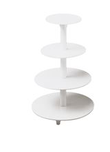 Picture of 4 TIER PLASTIC CAKE STAND